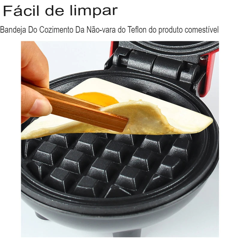 Mini Máquina De Waffles