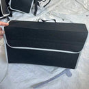 Organizador para Porta-malas Dobrável - Tecido Cinza Antideslizante